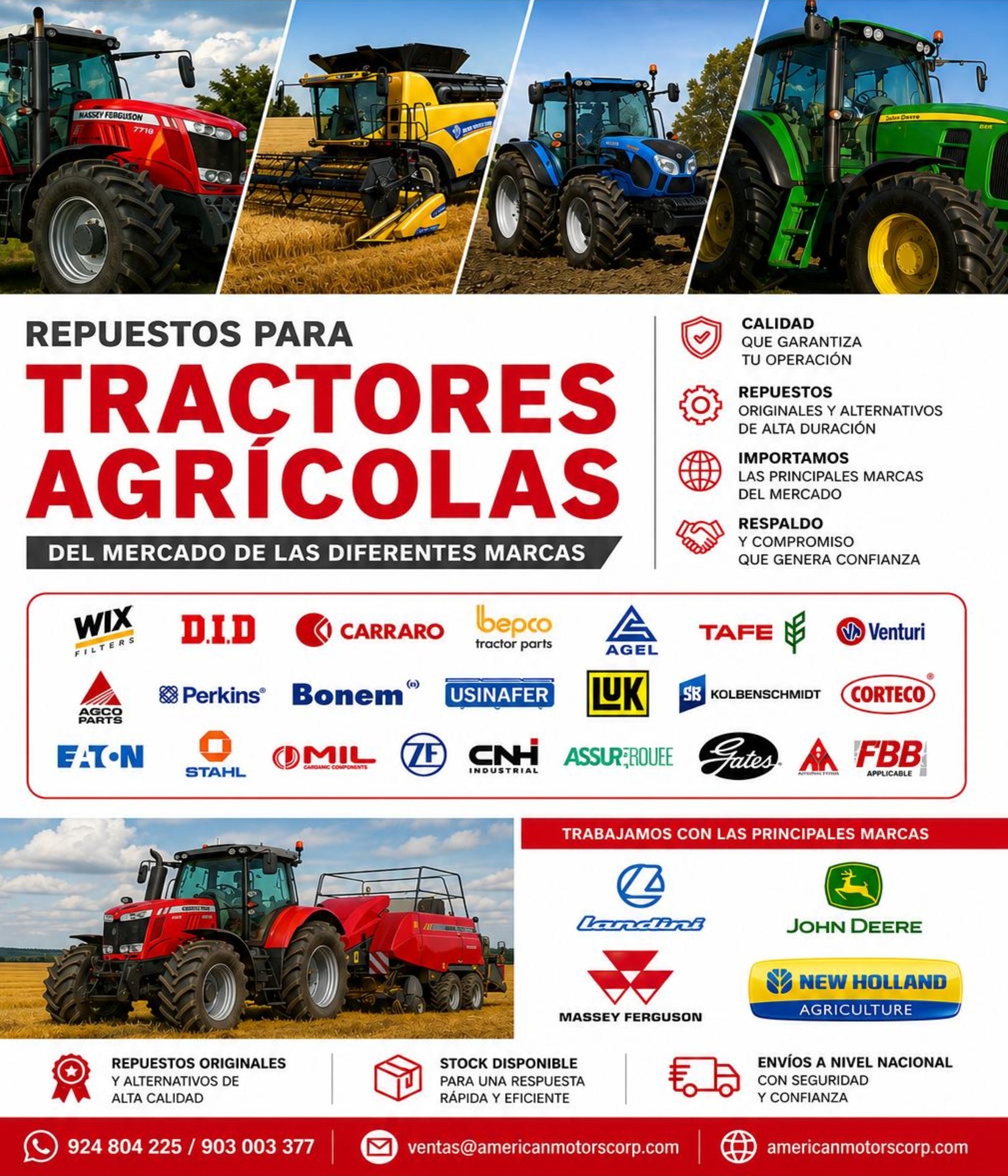 Repuestos Tractores